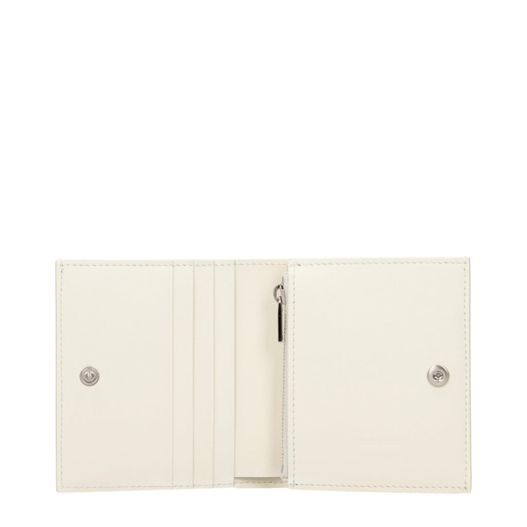 White Leather Wallet