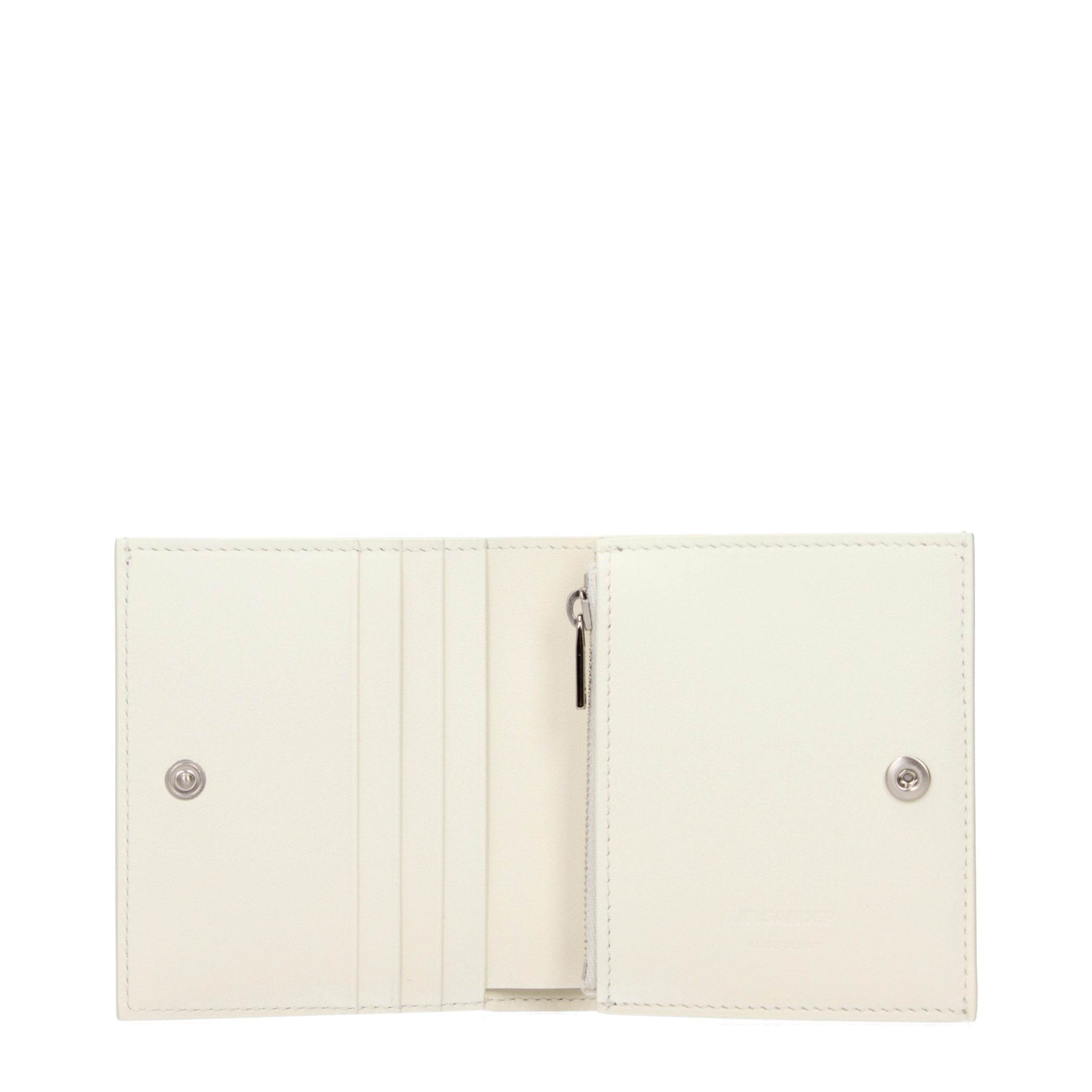 White Leather Wallet