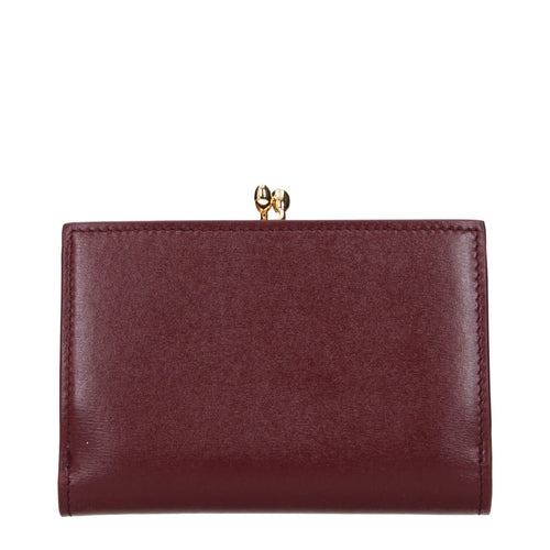 Red Leather Wallet