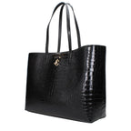 Black Leather Shoulder Bag