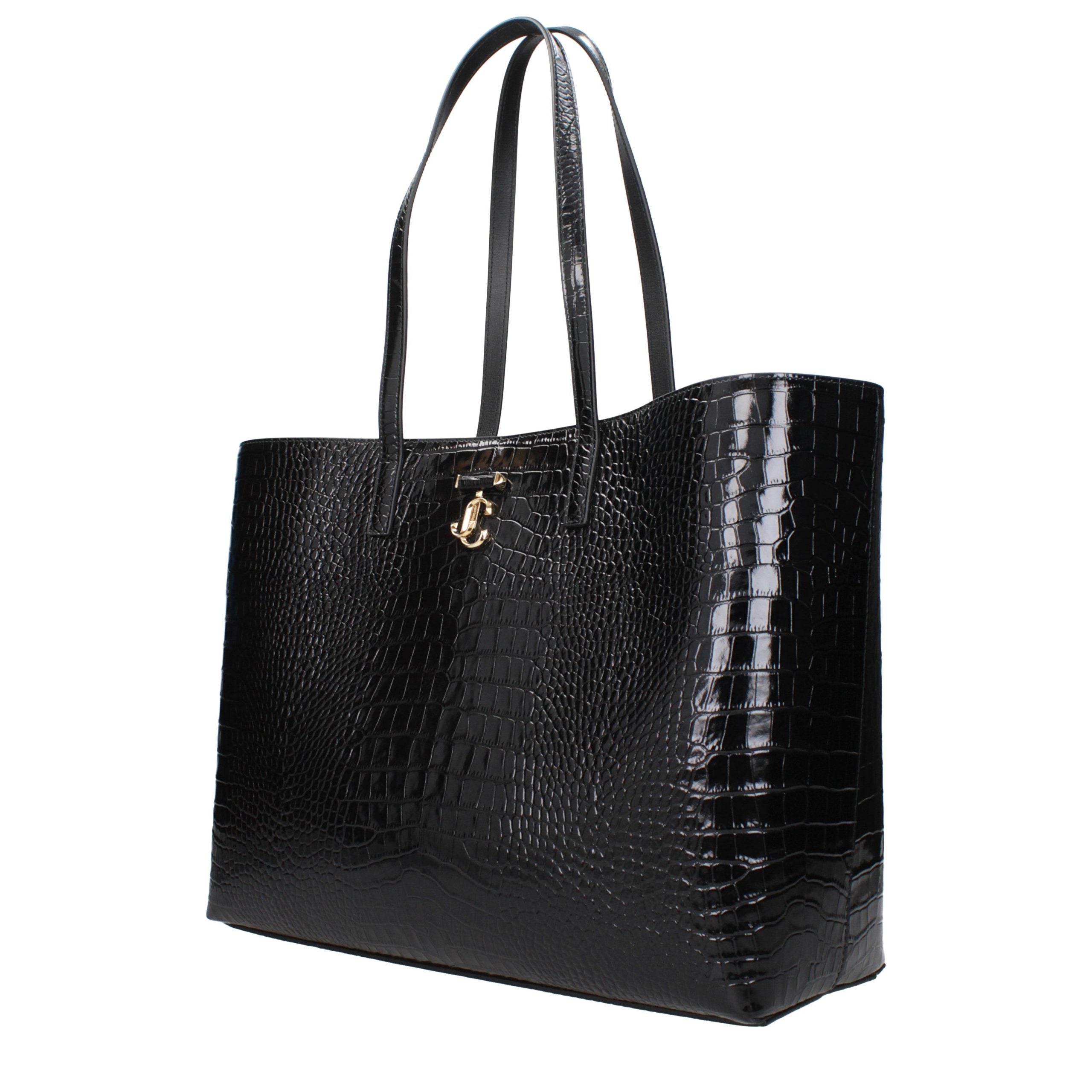 Black Leather Shoulder Bag