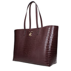 Red Leather Shoulder Bag