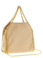 Beige Polyester Mini Shoulder Bag