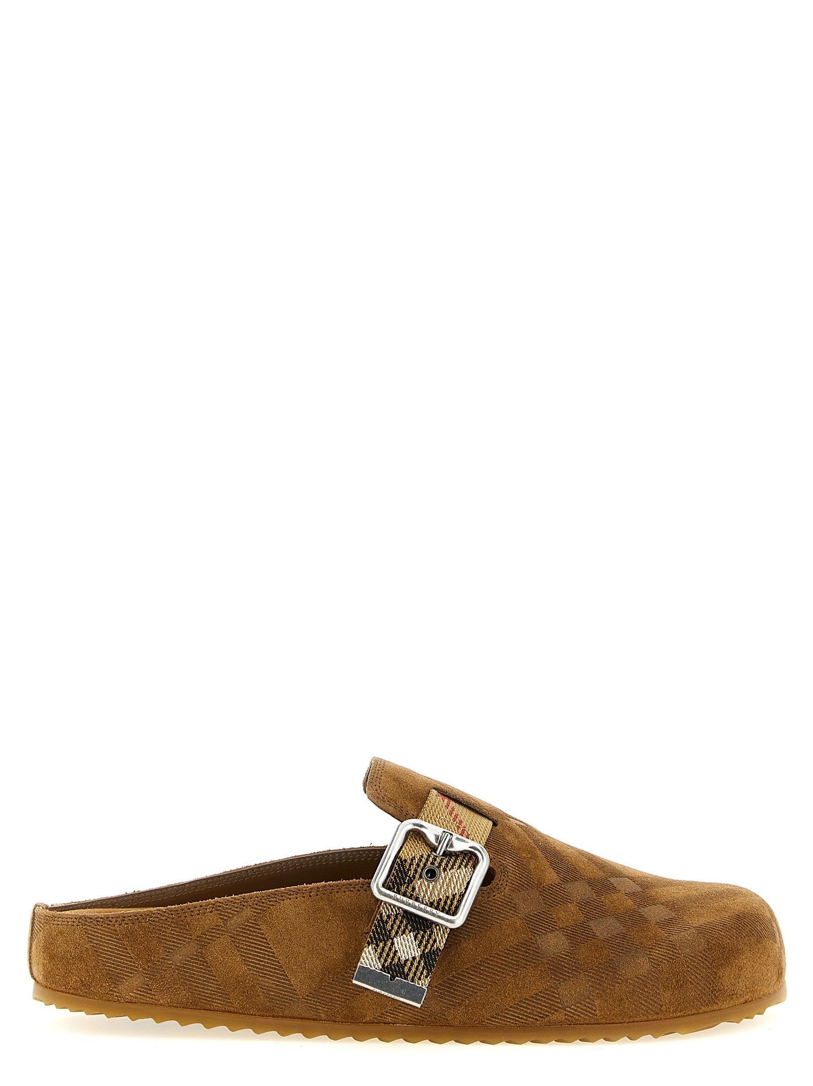 Brown Suede Urchin Sabot