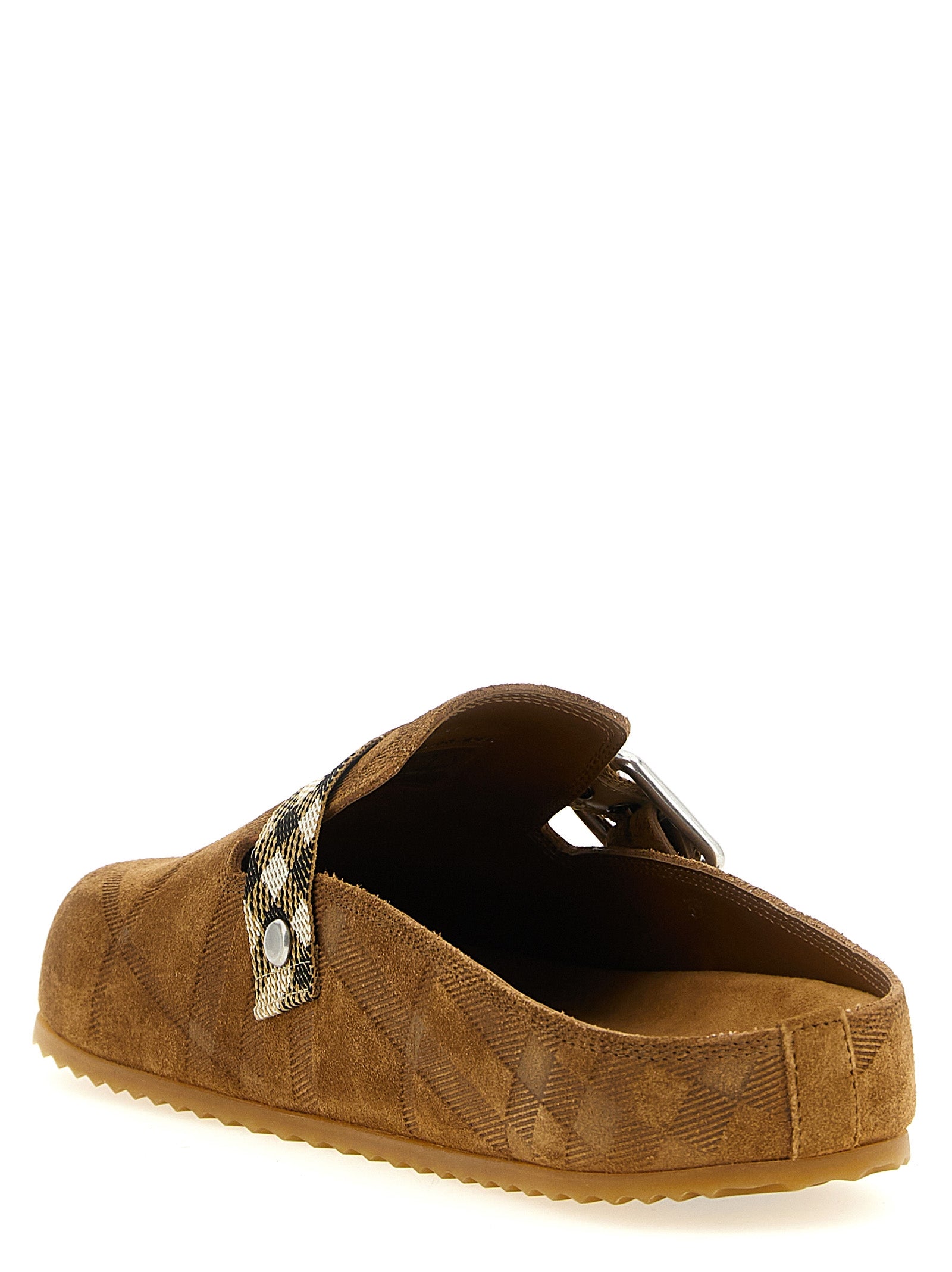 Brown Suede Urchin Sabot