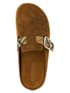 Brown Suede Urchin Sabot
