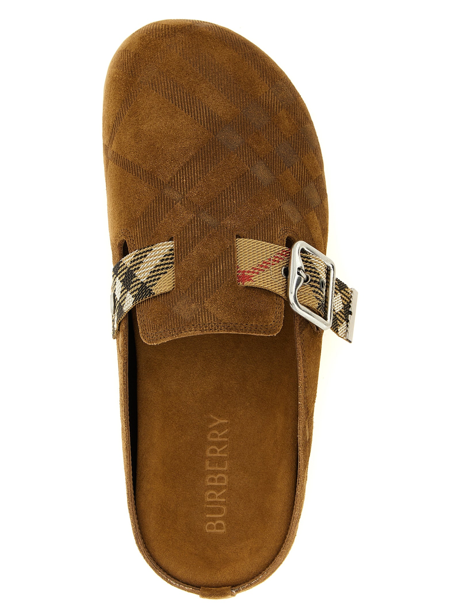 Brown Suede Urchin Sabot
