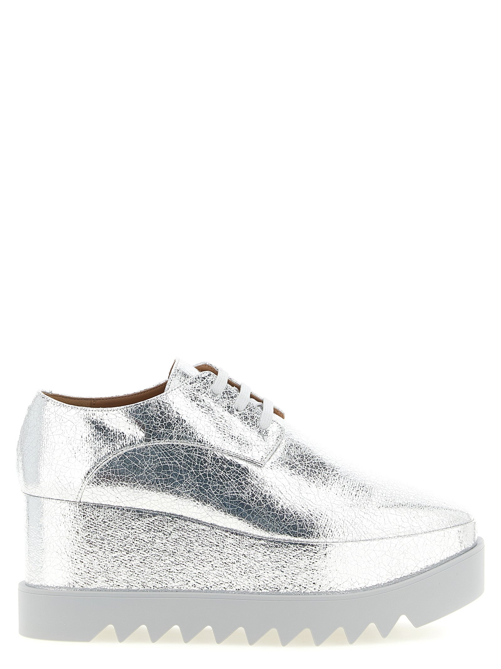 Silver EVA Elyse Flats