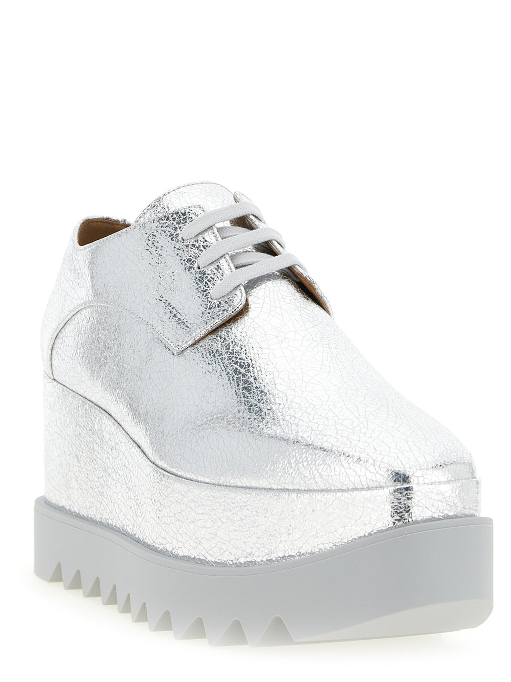 Silver EVA Elyse Flats