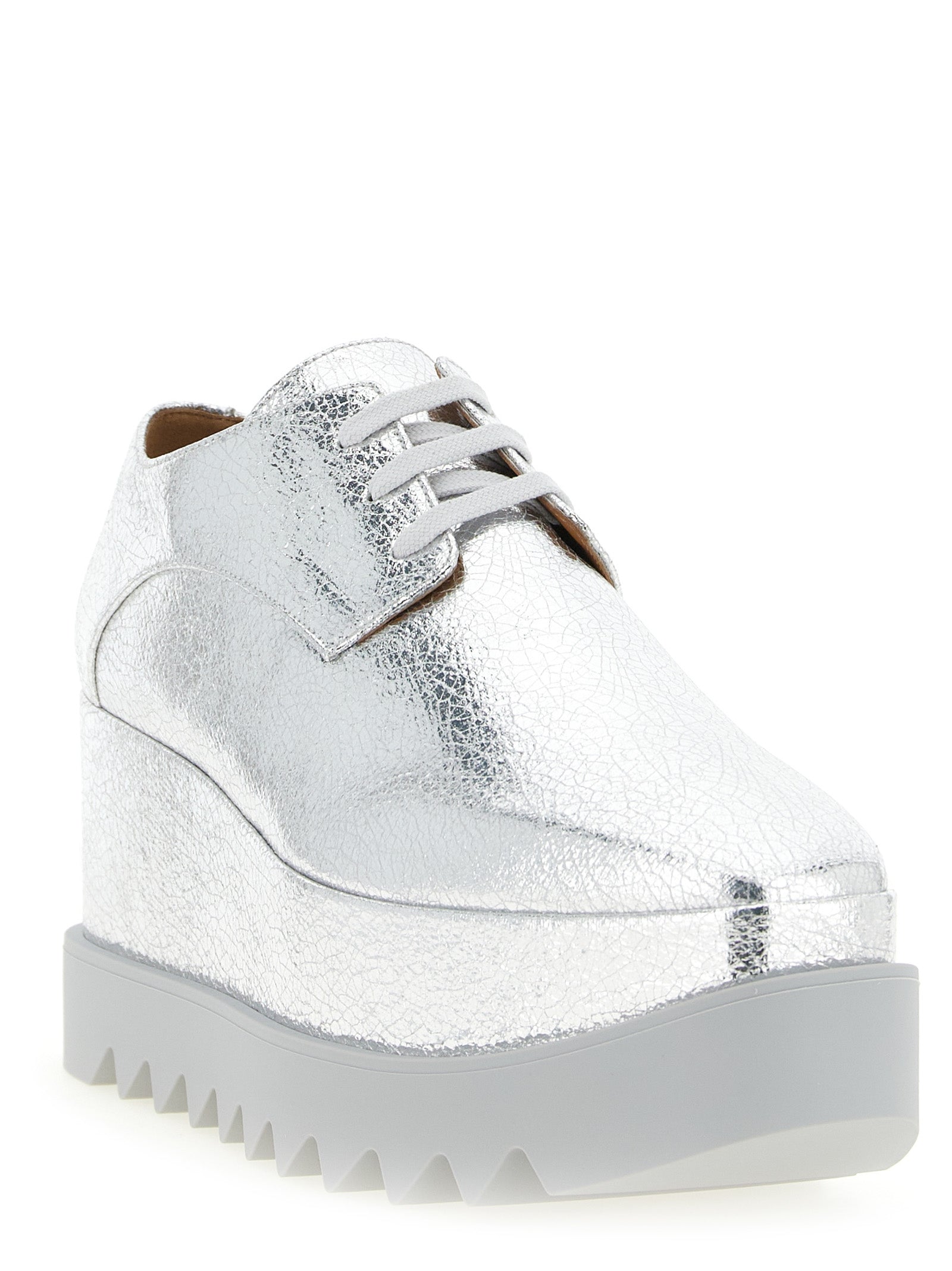 Silver EVA Elyse Flats