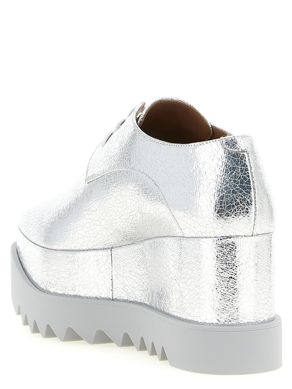 Silver EVA Elyse Flats