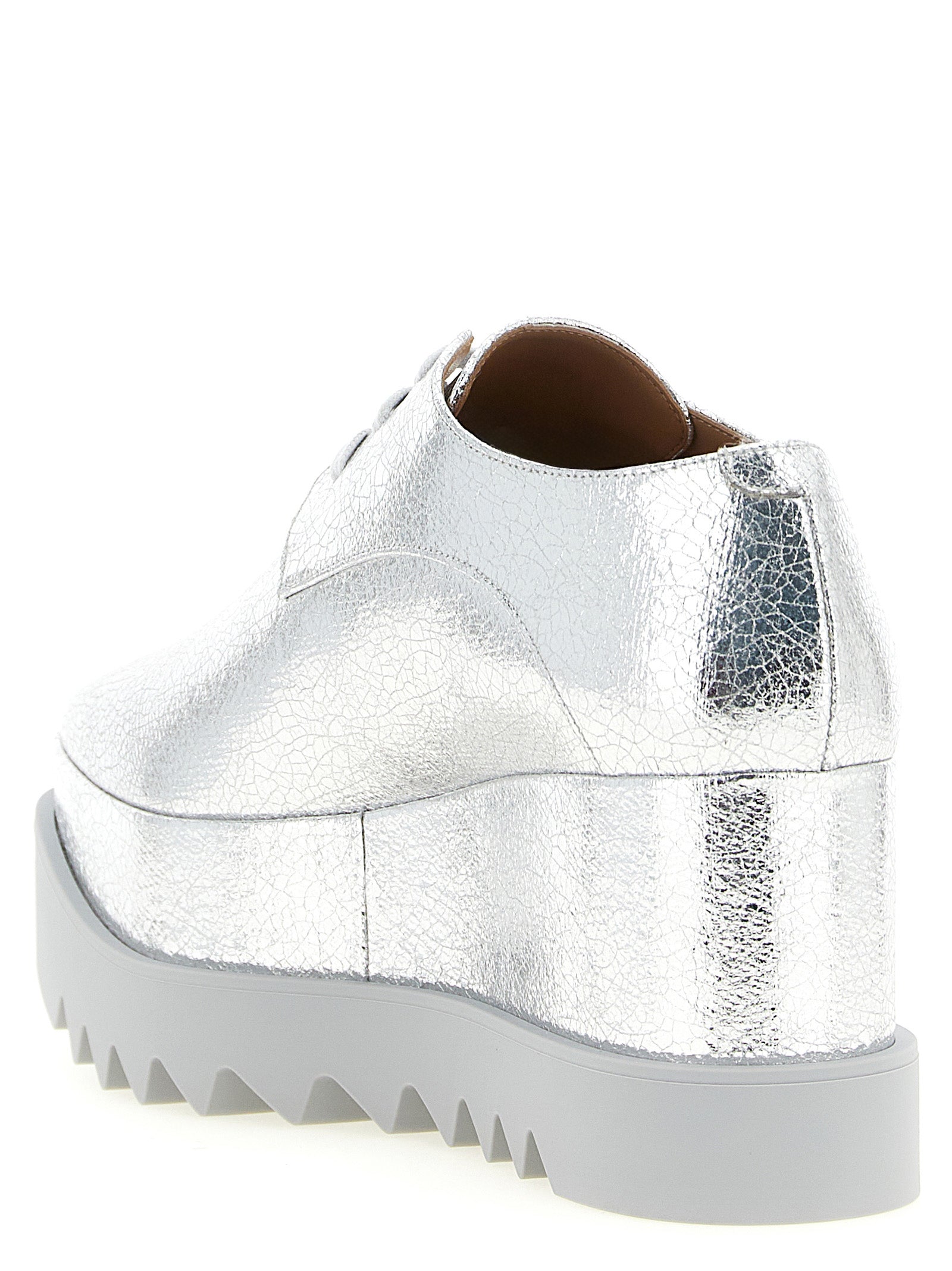 Silver EVA Elyse Flats