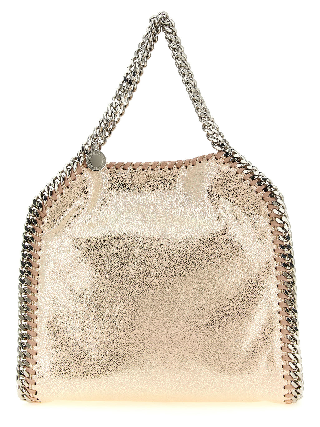 Pink Polyester Mini Tote