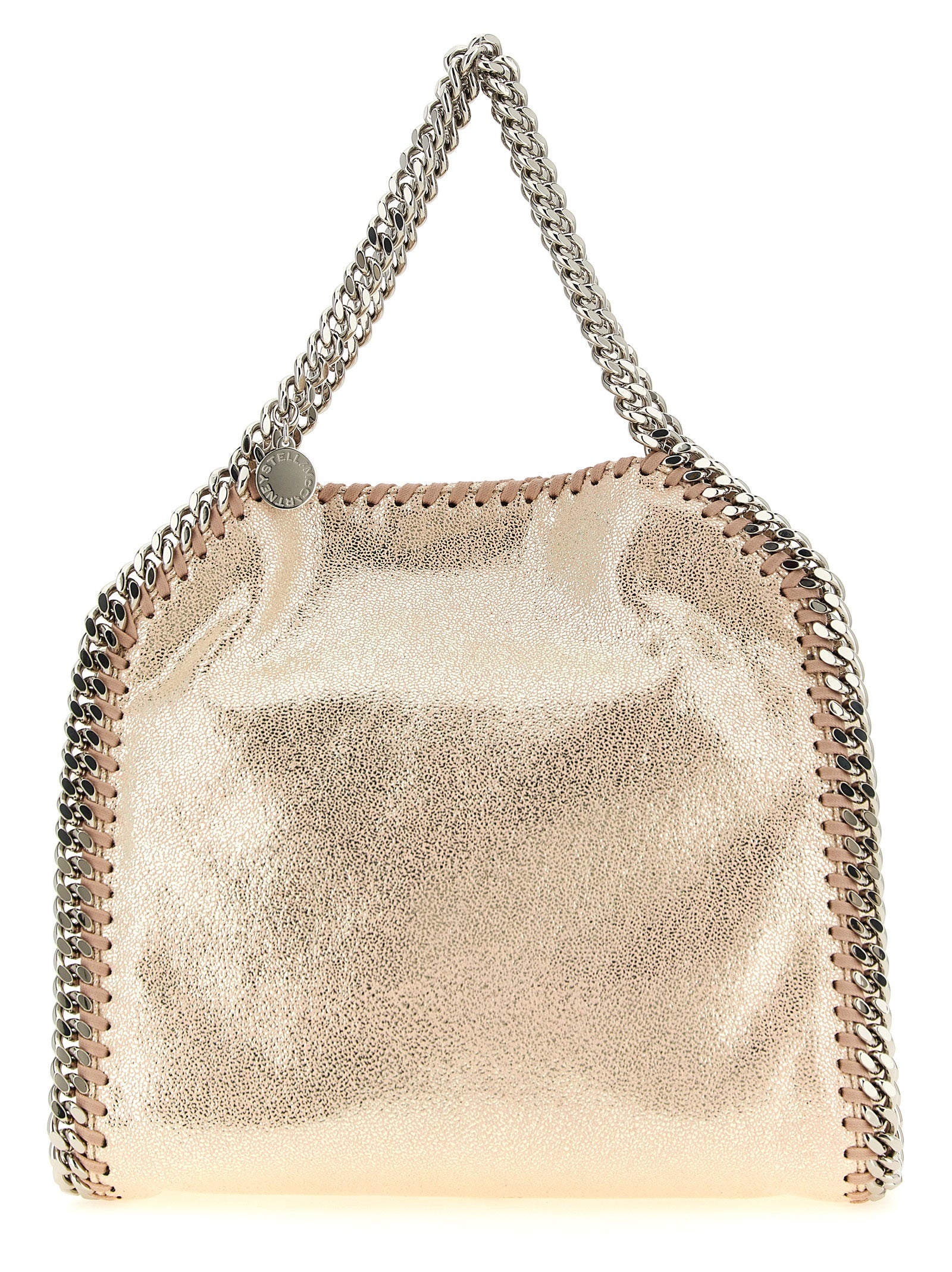 Pink Polyester Mini Tote
