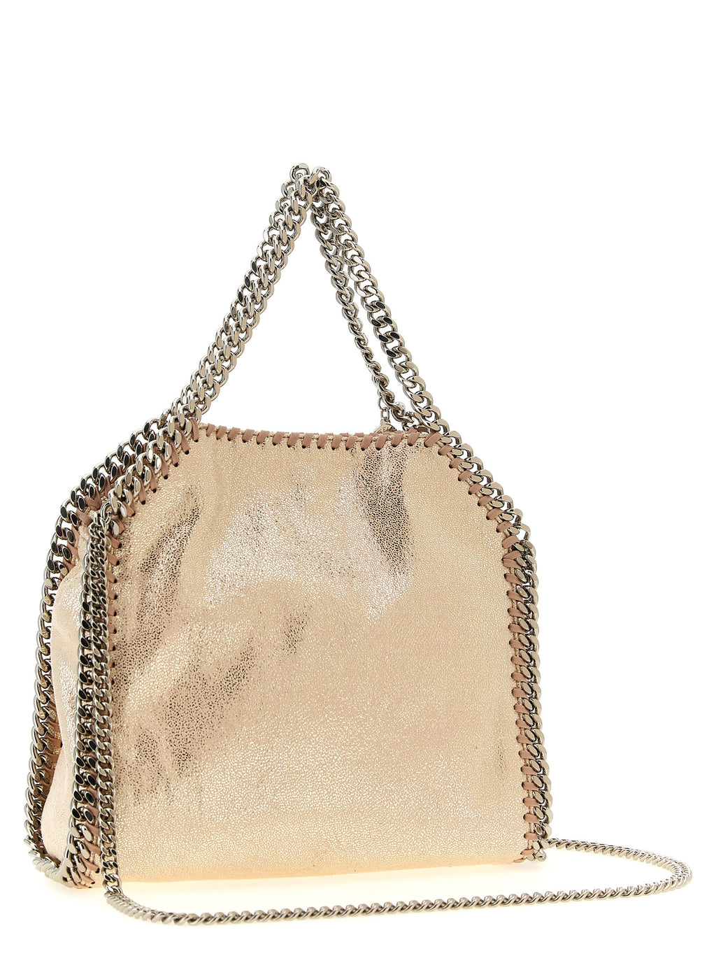 Pink Polyester Mini Tote