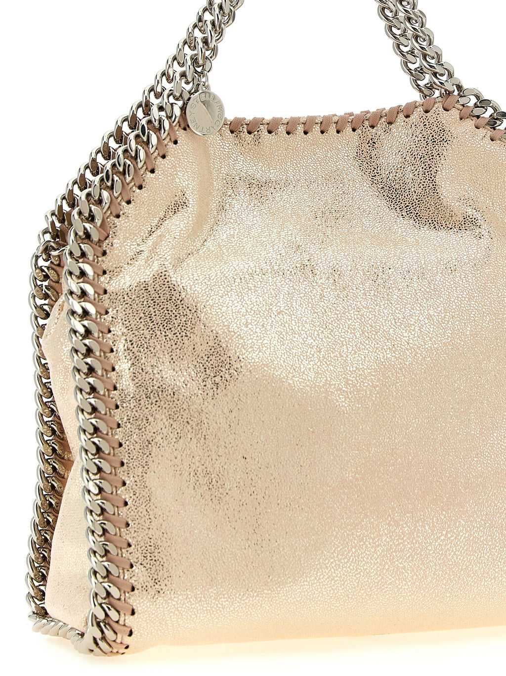Pink Polyester Mini Tote