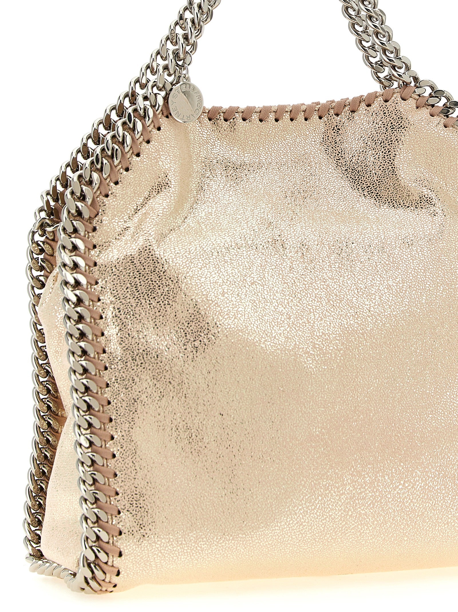 Pink Polyester Mini Tote