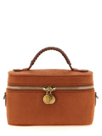 Eco Shaggy Deer Structured Vanity Case Bag
