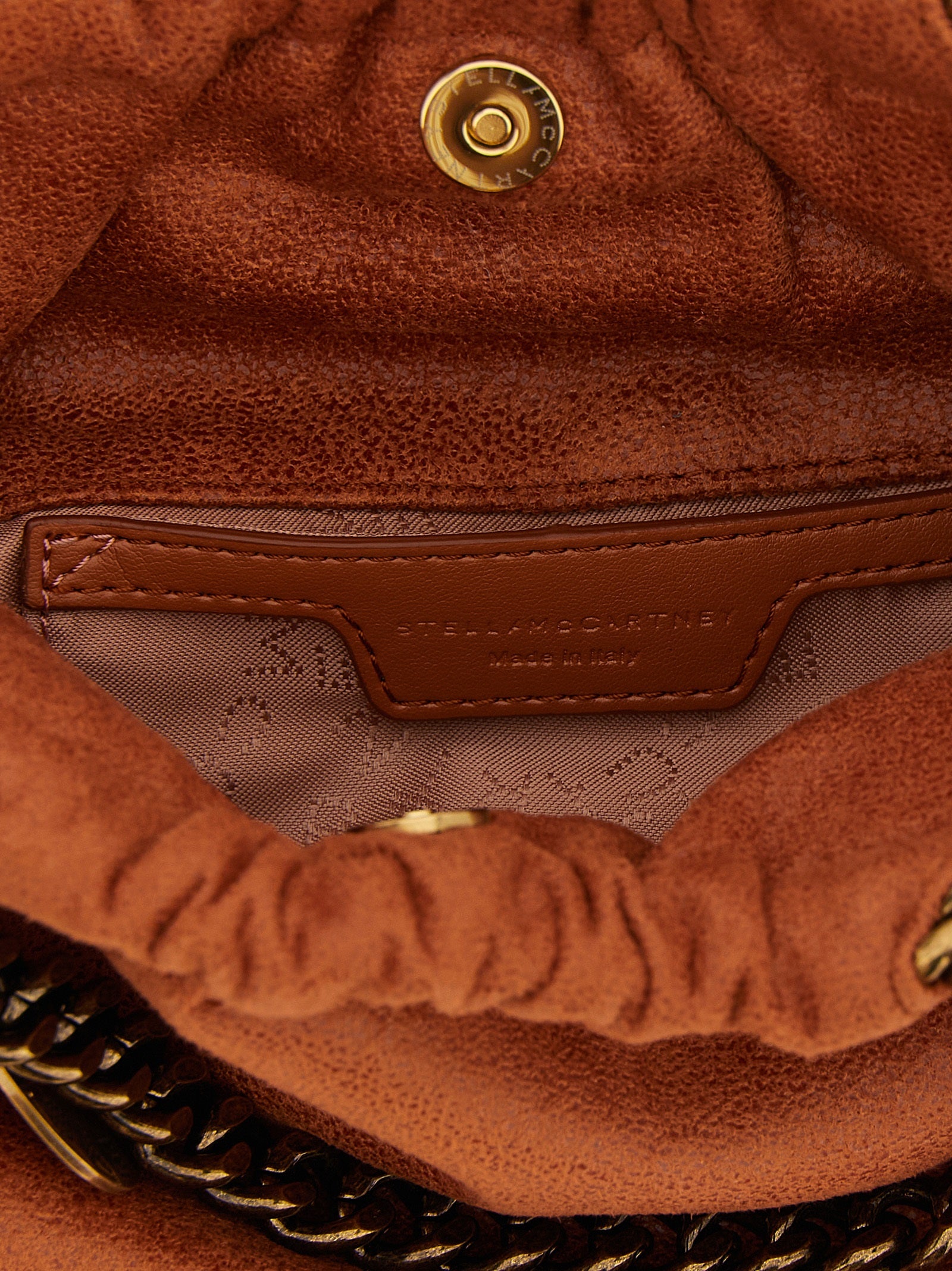 Mini Falabella Eco Suede Shoulder Bag
