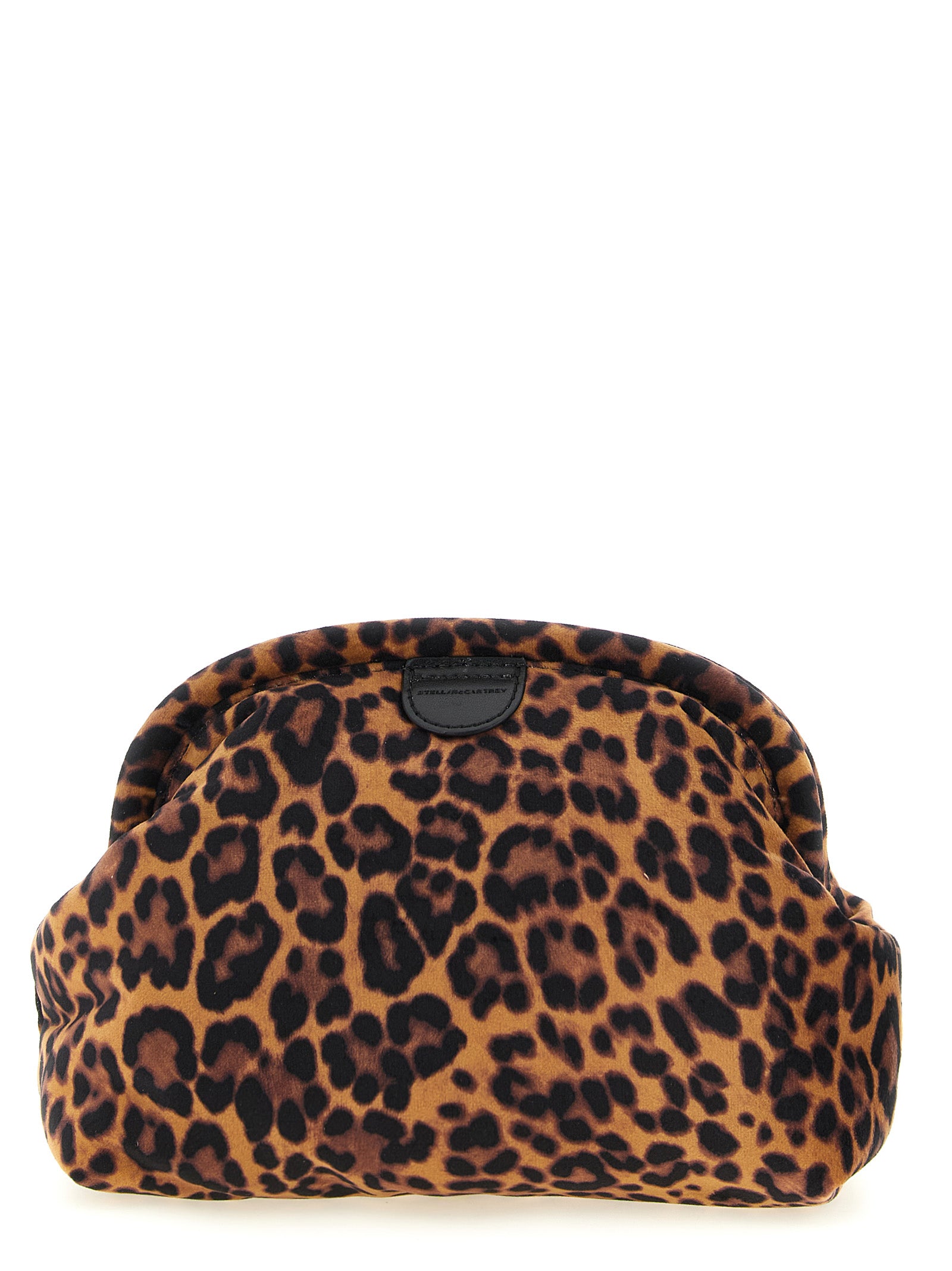 Technical Velvet Falabella Soft Clutch