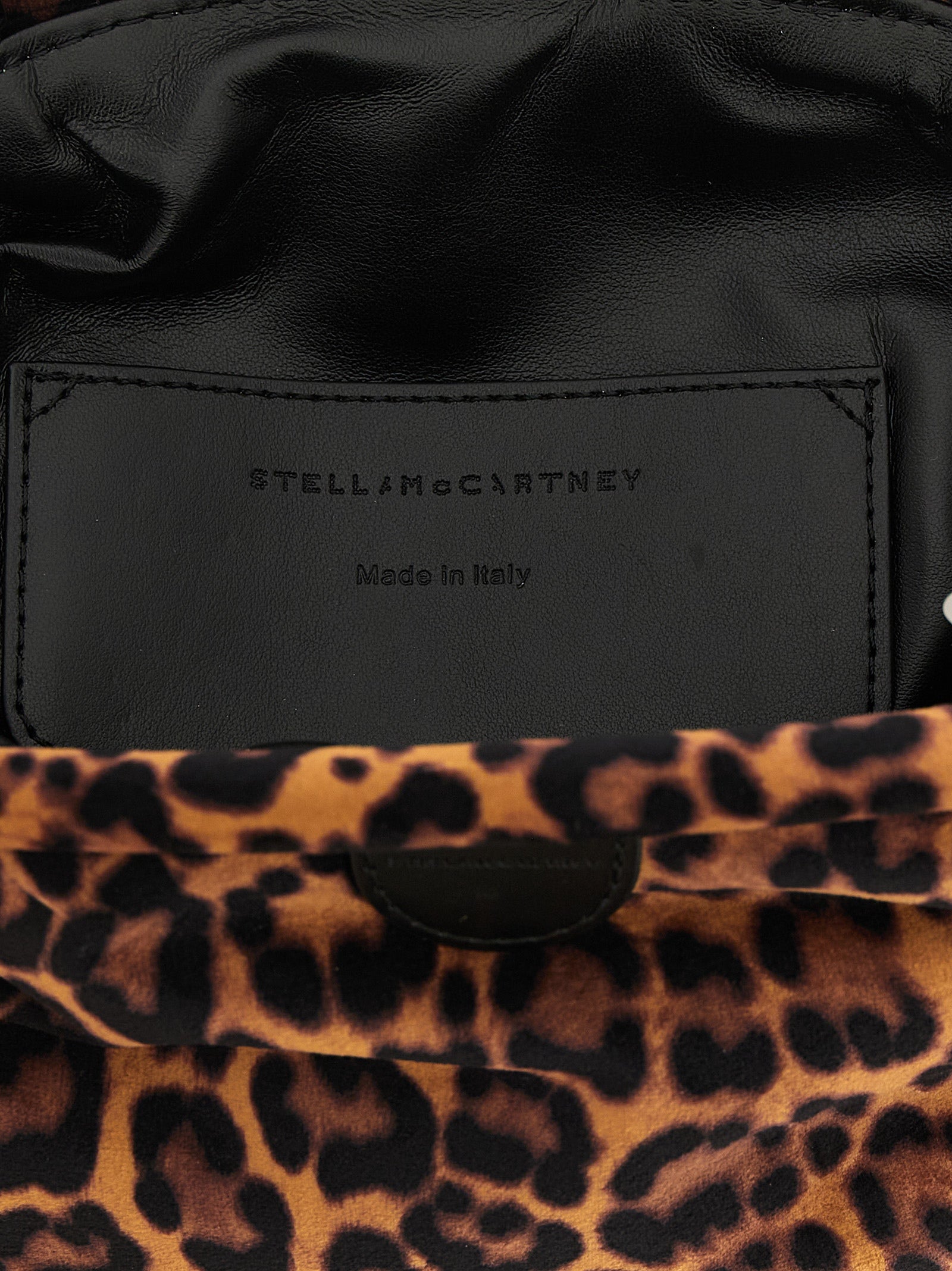 Technical Velvet Falabella Soft Clutch