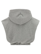 Gray Cotton Essentia Sweatshirt