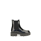 Black Calf Leather Chelsea Boots