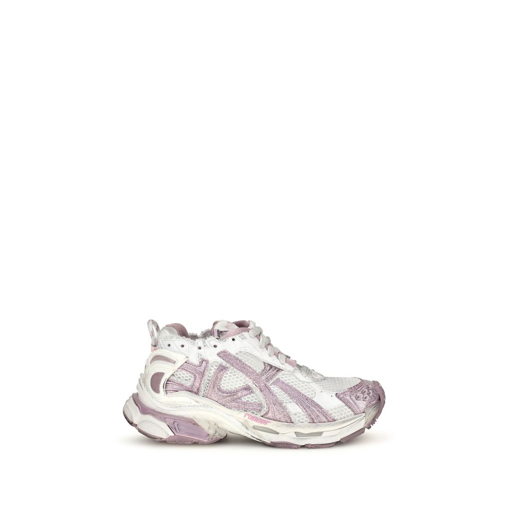 Polyester Glitter Runner Sneakers