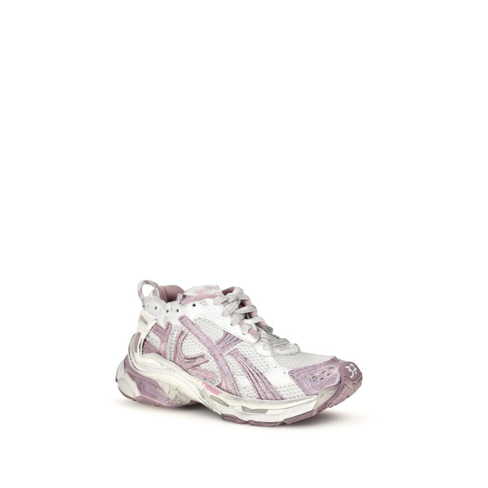 Polyester Glitter Runner Sneakers