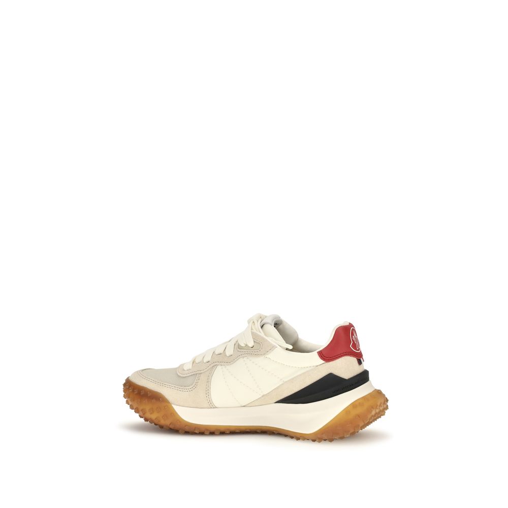 Ivory Nylon, Suede & Leather City Trek Sneakers