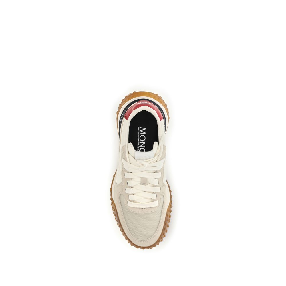 Ivory Nylon, Suede & Leather City Trek Sneakers