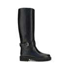Calfskin VLogo Signature High Boots