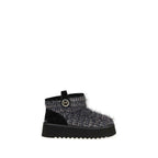 Tweed Lurex Ankle Boots