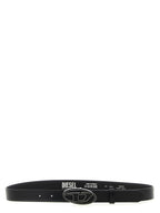 Black Smooth Leather Belt
