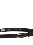 Black Smooth Leather Belt