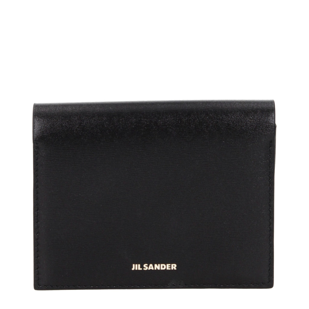 Sleek Black Leather Cardholder