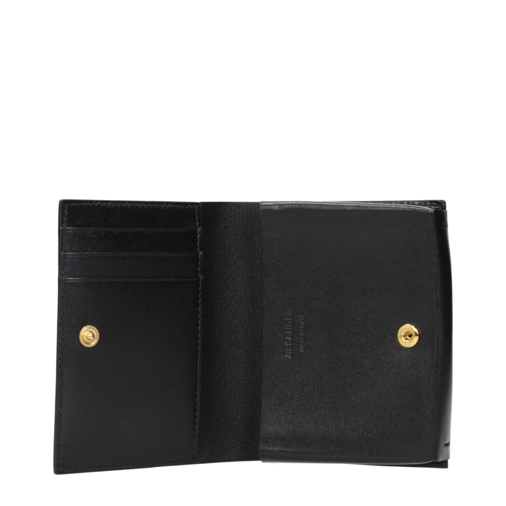 Sleek Black Leather Cardholder