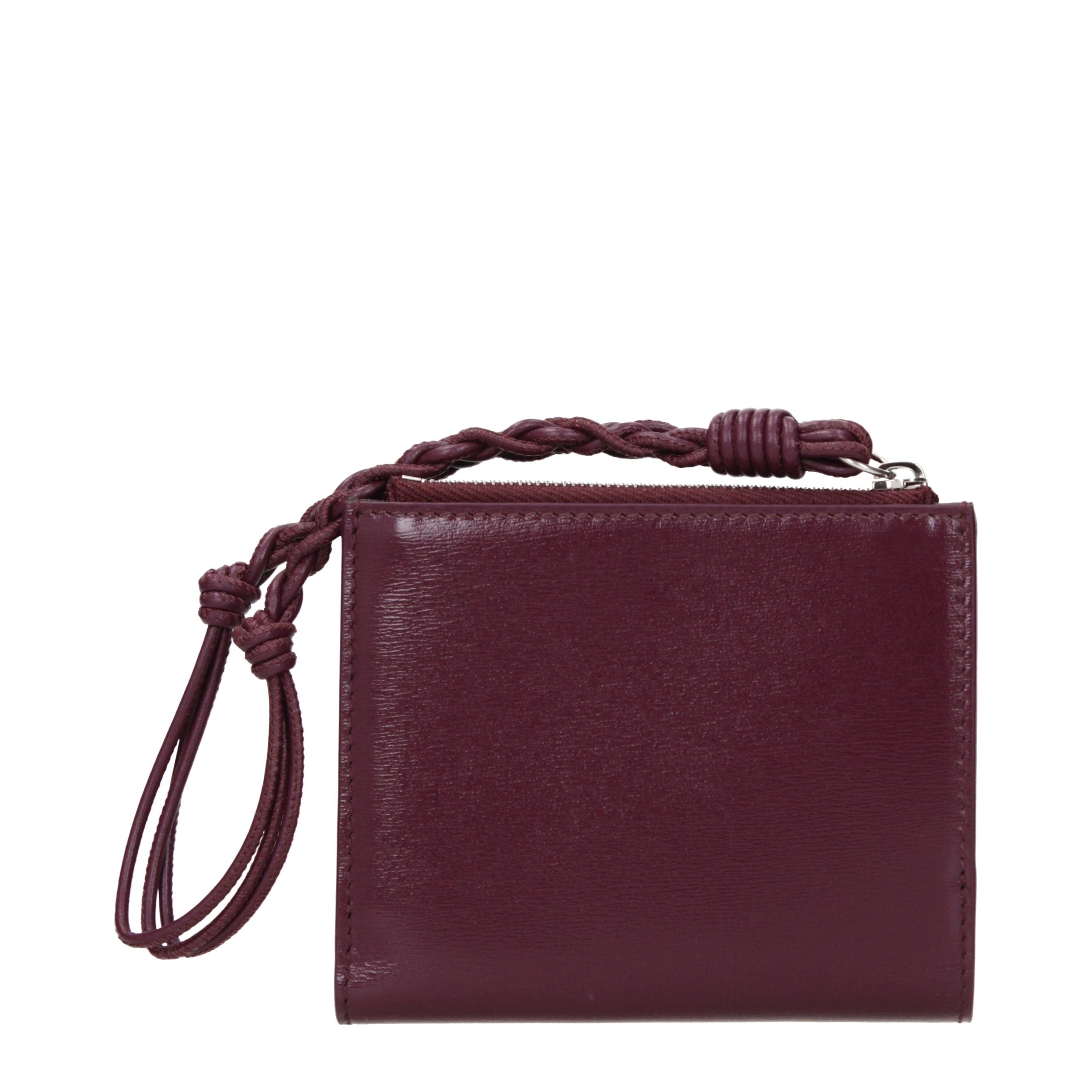 Red Leather Wallet