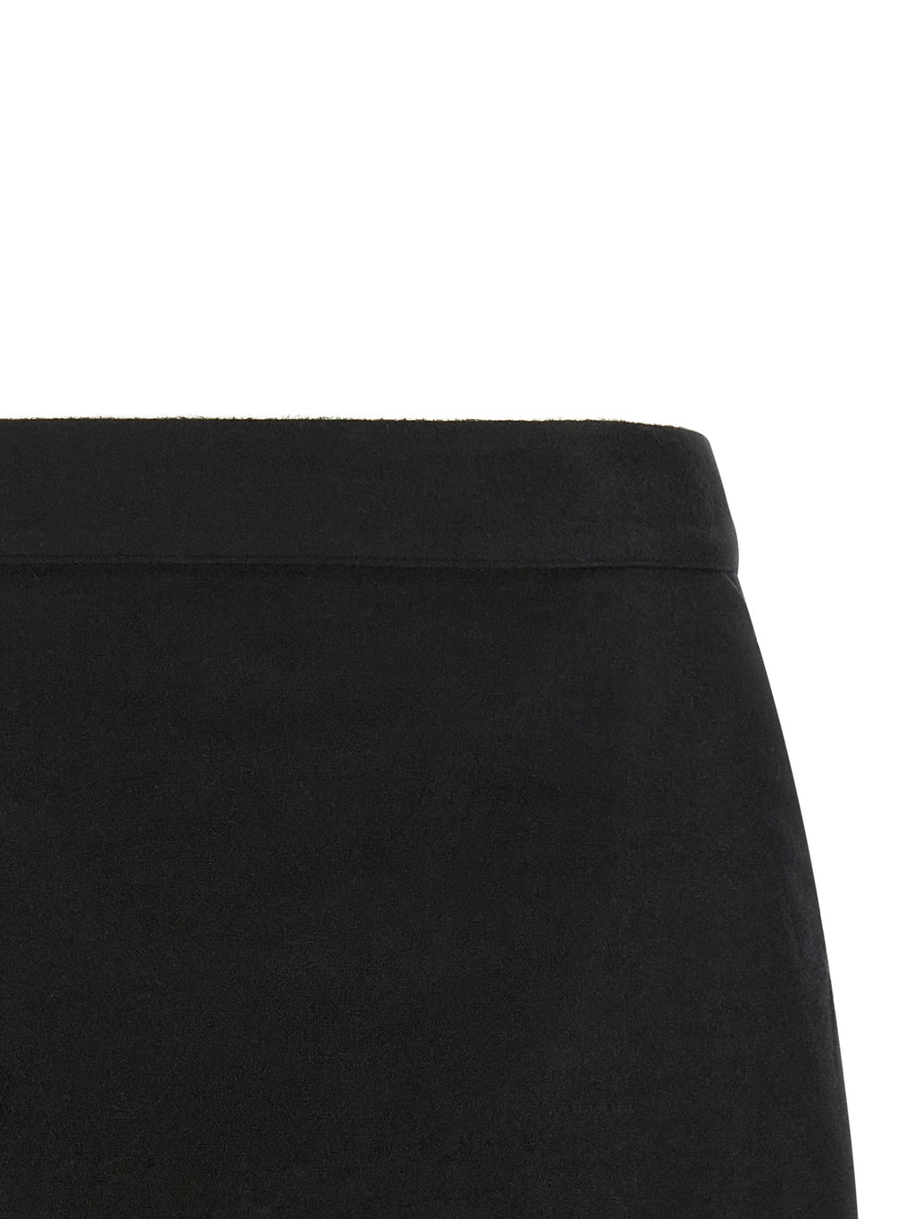 Fog Cutoff Ramie Mini Skirt