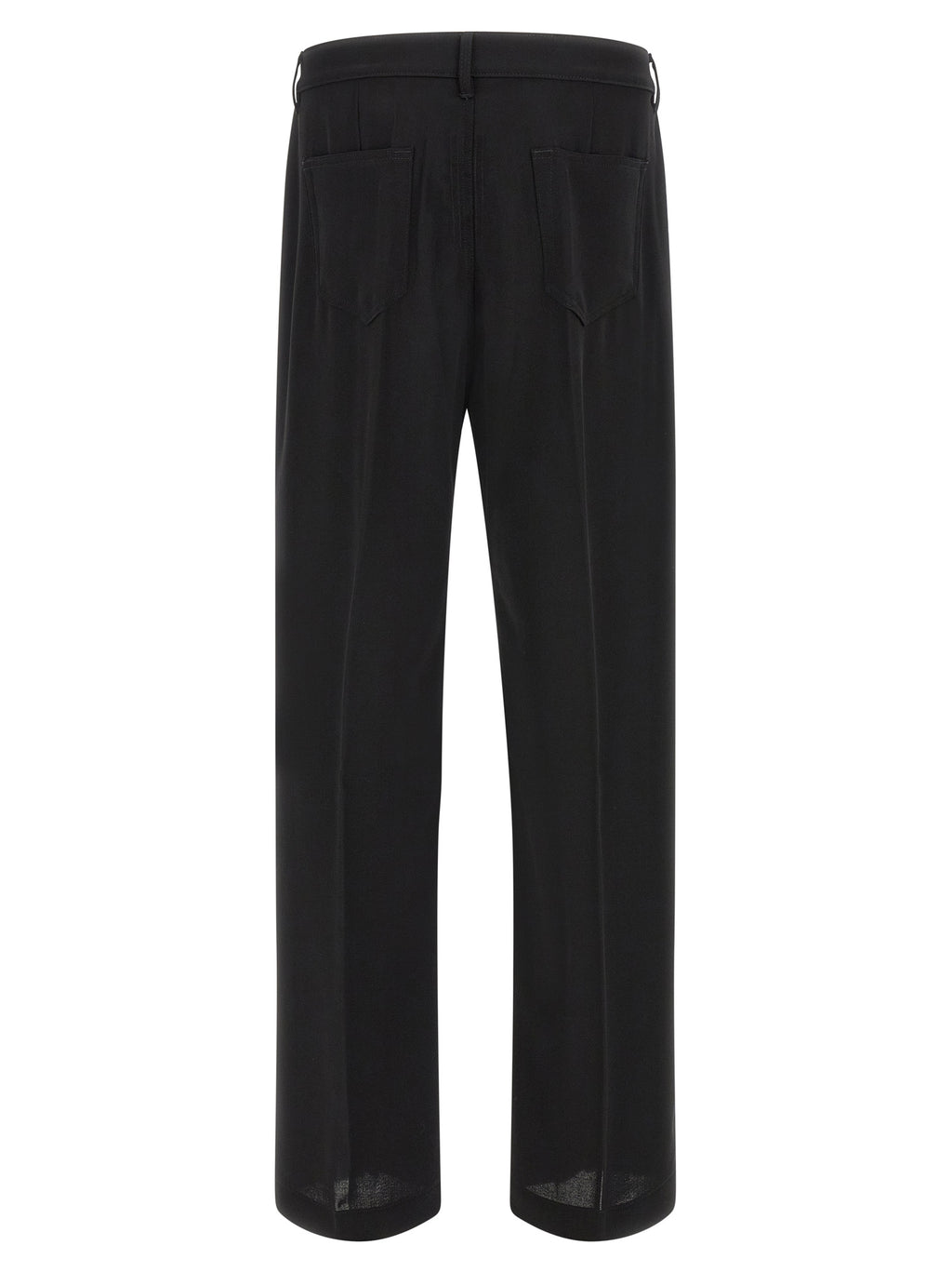 Black Cotton Relaxed Fit Geth Jeans