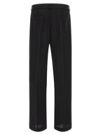 Black Cotton Relaxed Fit Geth Jeans