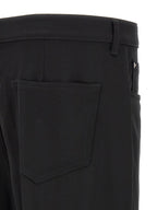 Black Cotton Relaxed Fit Geth Jeans