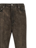 Gray Cotton Bolan Bootcut Jeans