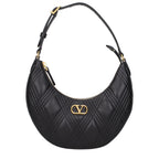 Black Leather Shoulder Bag