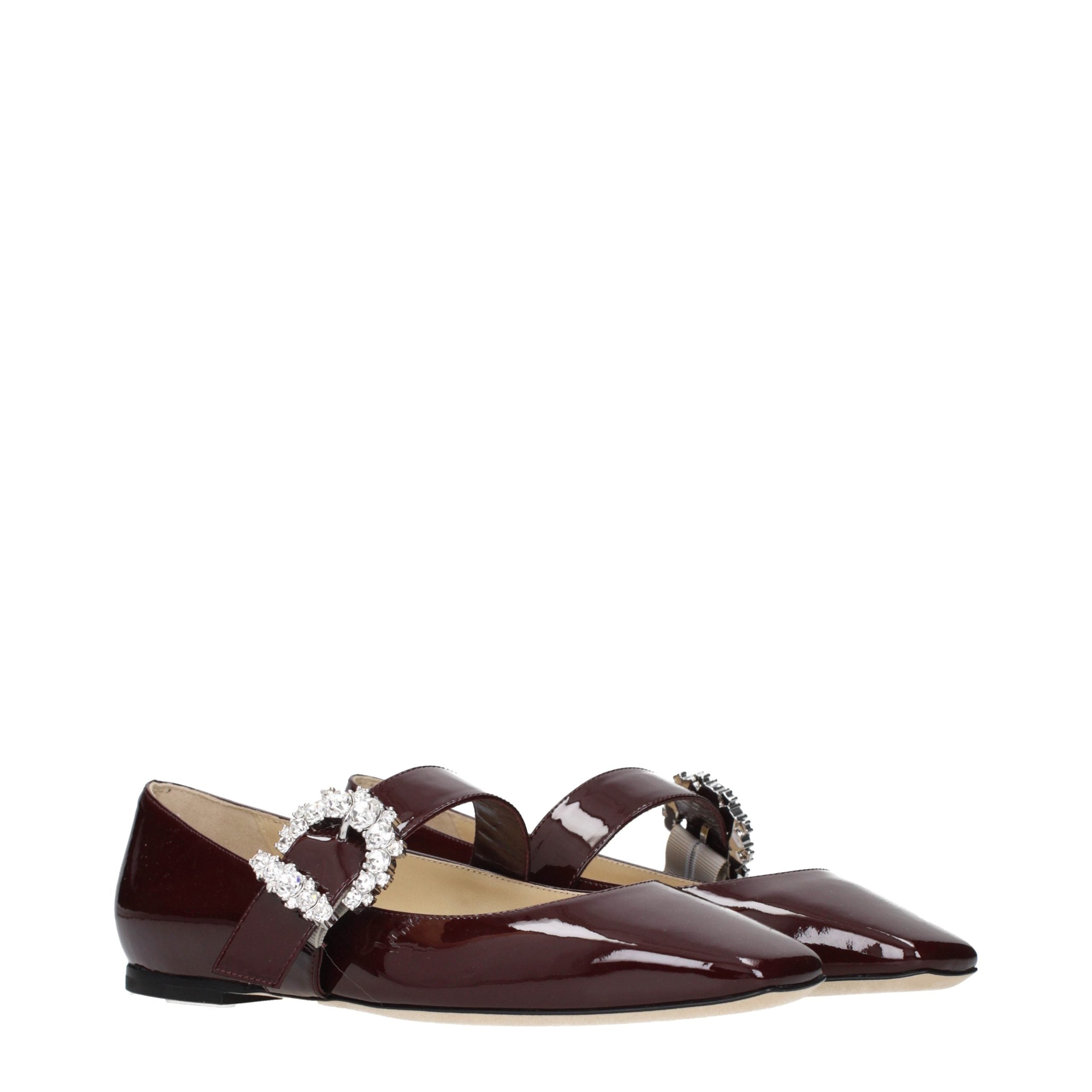 Red Patent Leather Cheriballerina Flats
