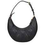 Black Leather Shoulder Bag