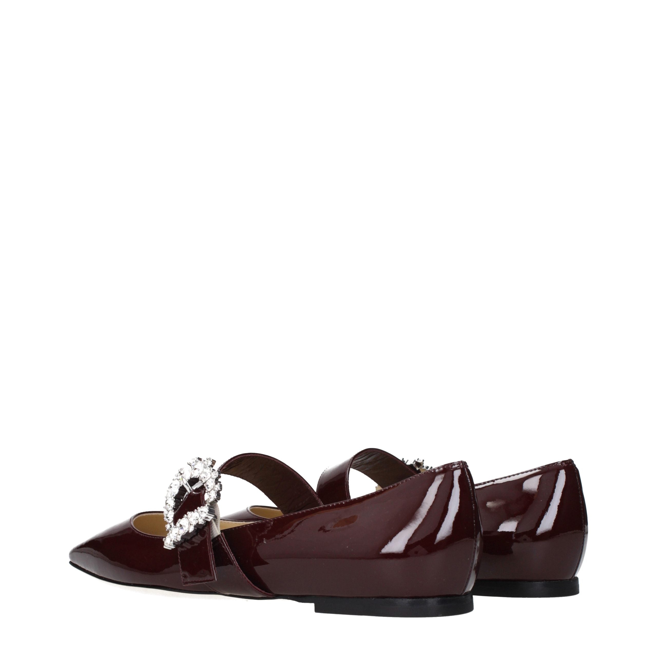 Red Patent Leather Cheriballerina Flats