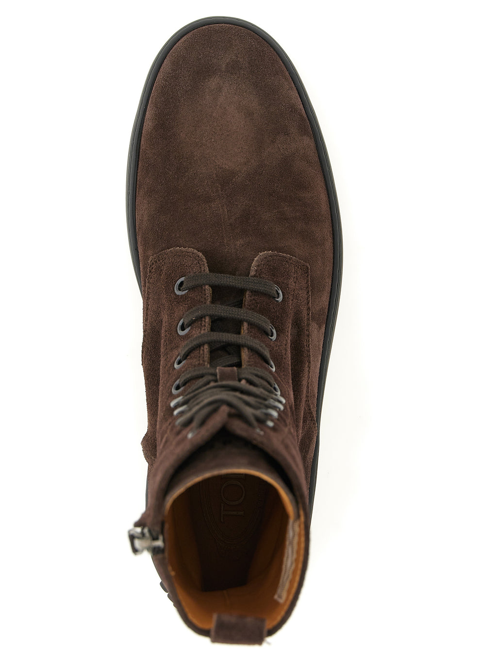 Calfskin Winter Gommino Lace-Up Ankle Boots