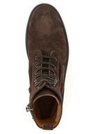 Calfskin Winter Gommino Lace-Up Ankle Boots