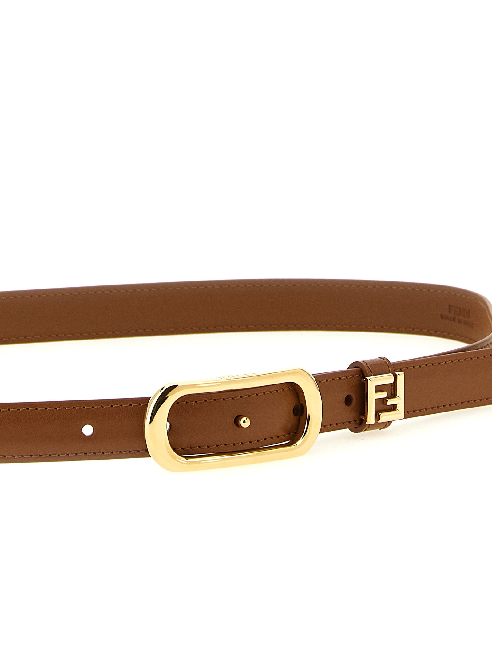 Brown Calfskin Belt